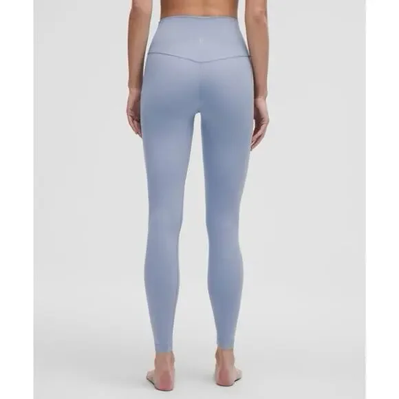 Lululemon Align HR High Rise Pant 28” Full Lenght Blue Women’s Size 10 - Picture 3 of 11